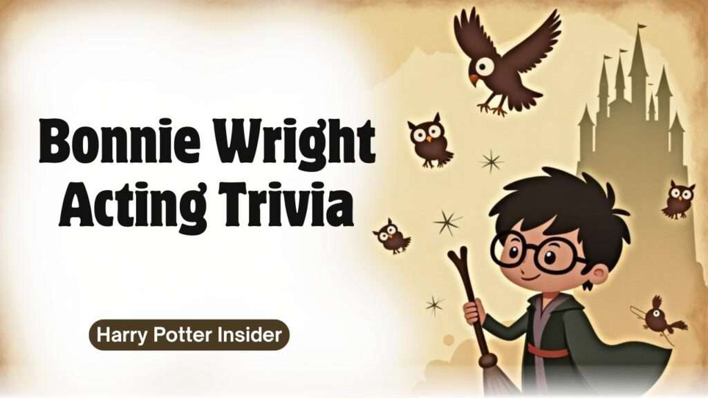 Bonnie Wright Acting Trivia