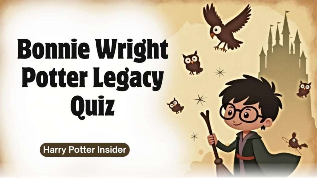 Bonnie Wright Potter Legacy Quiz