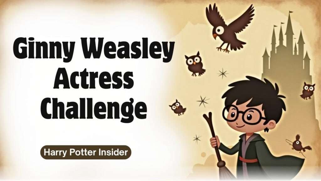 Ginny Weasley Actress Challenge