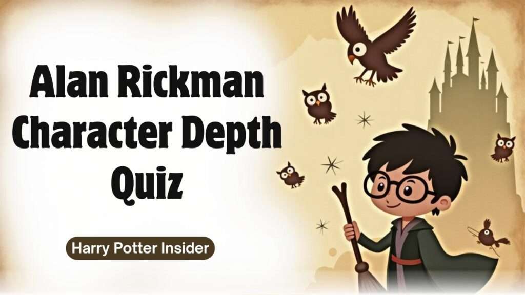 Alan Rickman Character Depth Quiz