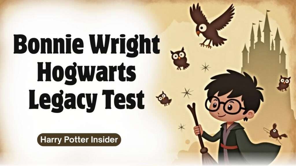 Bonnie Wright Hogwarts Legacy Test