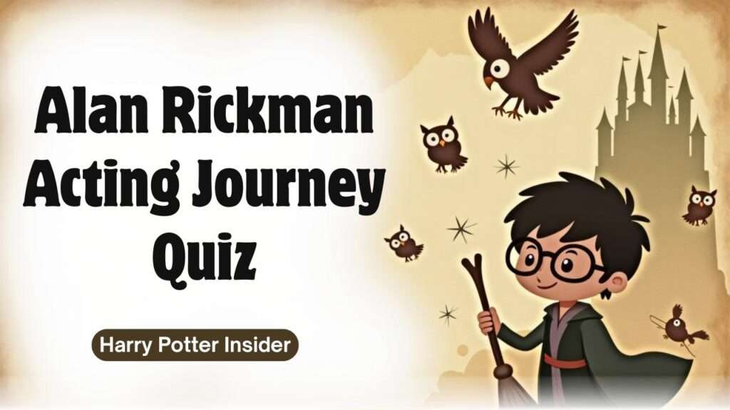 Alan Rickman Acting Journey Quiz