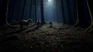 a Small Clearing in the Forbidden Forest