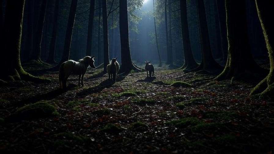 a Small Clearing in the Forbidden Forest