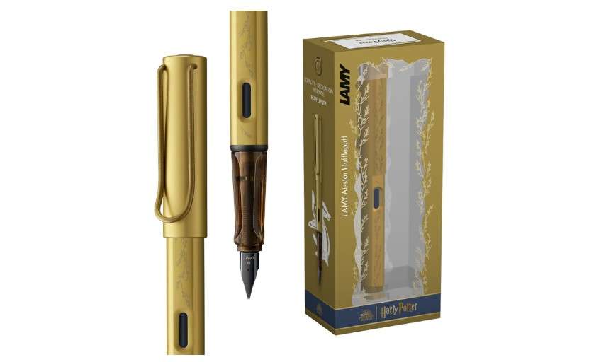 LAMY AL-star Harry Potter Hufflepuff – Special Edition Fountain Pen with engraving of the house - steel nib in size EF - lightweight aluminum body -...