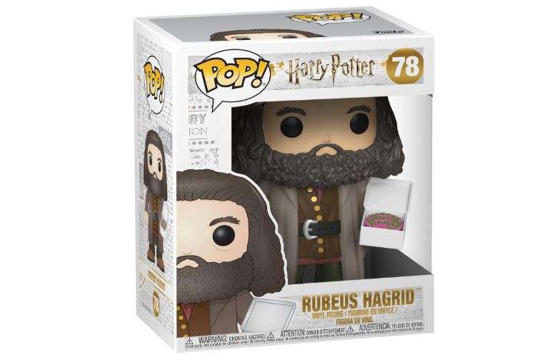 Funko 35508 Pop! Harry Potter: Hagrid with Cake 6", Standard, Multicolor
