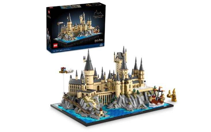 LEGO Harry Potter Hogwarts Castle and Grounds 76419 Building Set, Gift Idea for Adults, Buildable Display Model, Collectible Harry Potter Playset, Recreate...
