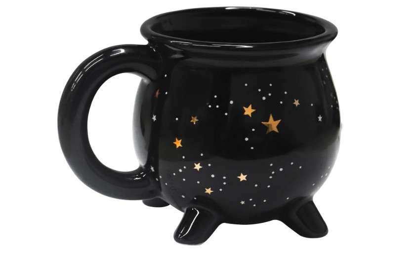 ISTOOL Astral Cauldron Coffee Mug, 300ml/10 Oz Ceramic Coffee Cups, Cute Water Cups, Summer Winter Drinkware, Birthday Halloween Easter Gifts (Astral)