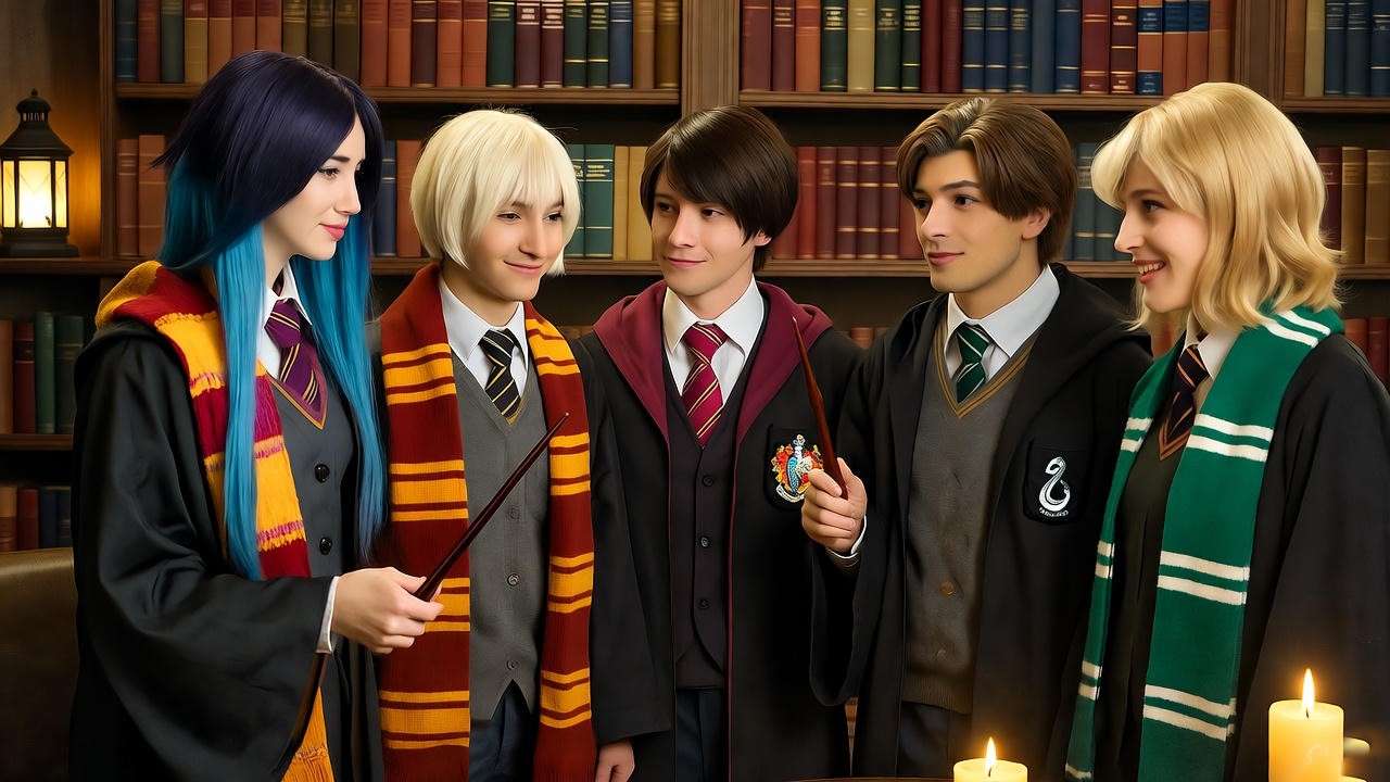 Baltimore Harry Potter book club cosplay, October 2025.