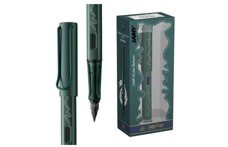 LAMY AL-star Harry Potter Slytherin – Special Edition Fountain Pen with engraving of the house - steel nib in size F - lightweight aluminum body - including...