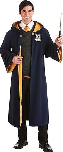 Fantastic Beasts Hogwarts House Themed Robes for Adults, Vintage Hogwarts Robe, Harry Potter Wizard Costume Cosplay 