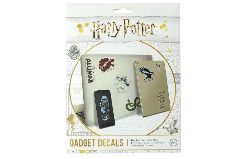 Harry Potter Gadget Decals - Reusable Vinyl Sticker Clings - 4 Sheets 