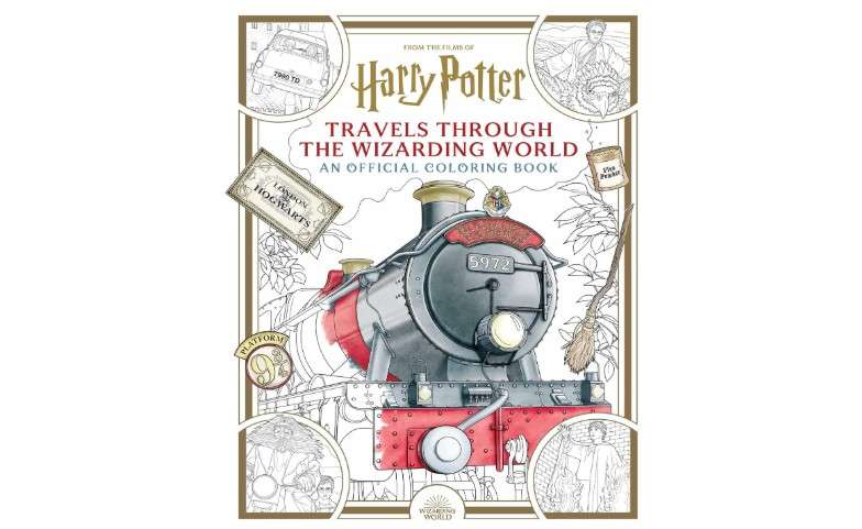 Harry Potter: Travels Through the Wizarding World: An Official Coloring Book 