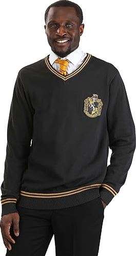 Adult Harry Potter House Themed Sweaters for Men & Women - Gryffindor, Slytherin, Hufflepuff & Ravenclaw Uniform 