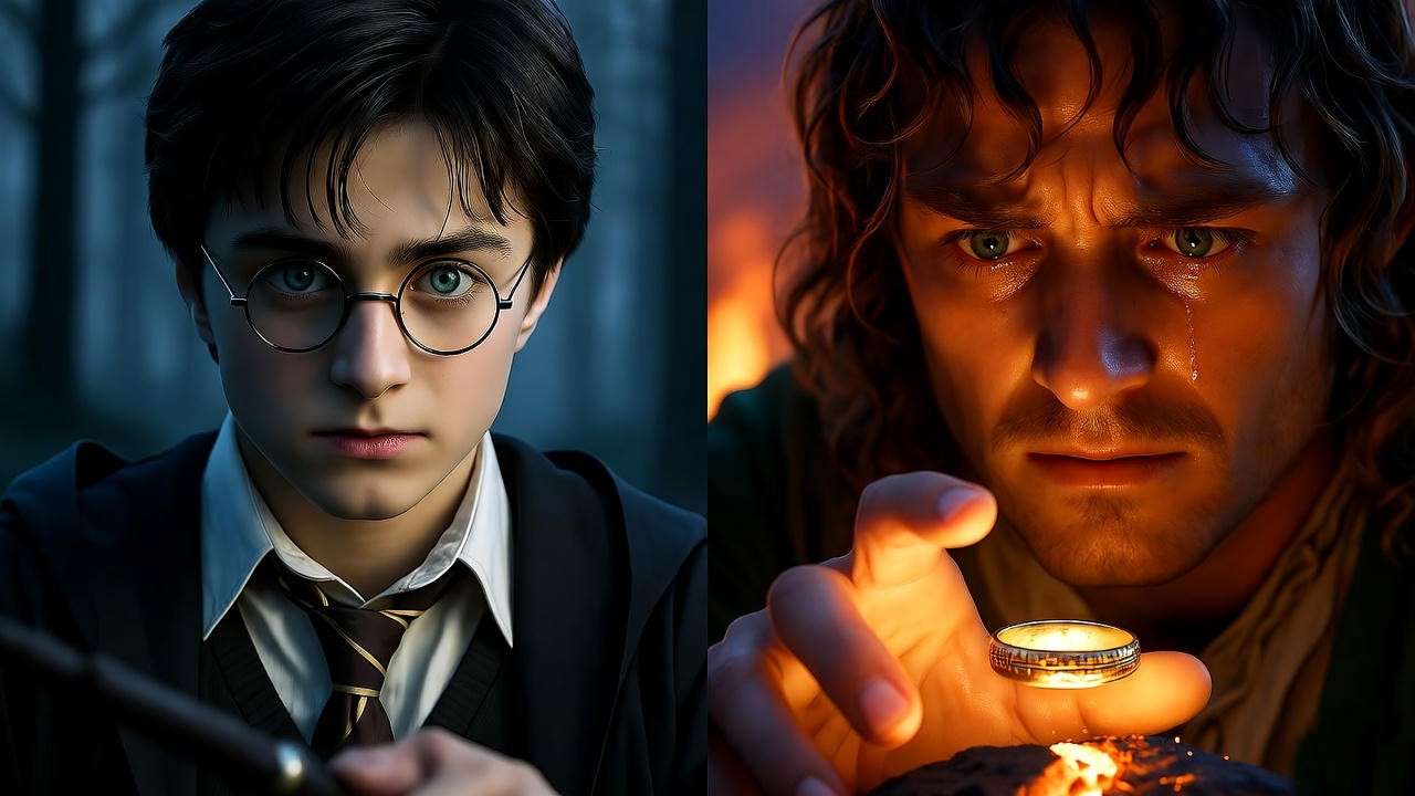 Harry Potter and Frodo Baggins emotional turning points comparison