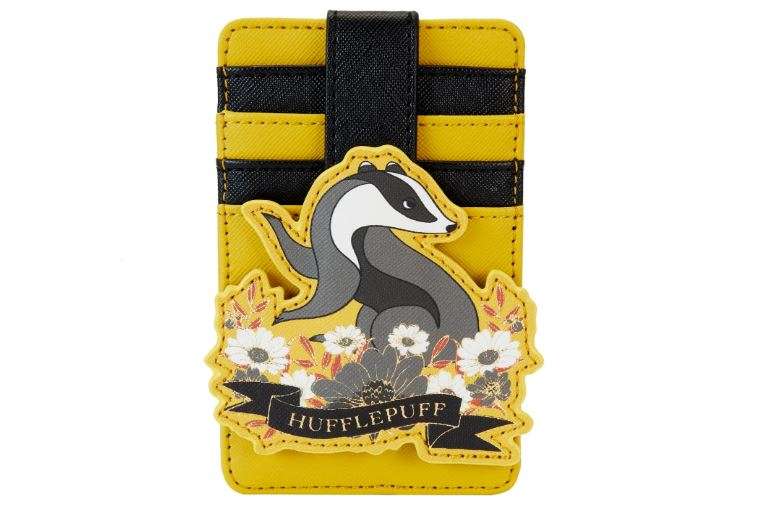 Loungefly WB Harry Potter Hufflepuff House Tattoo Card Holder