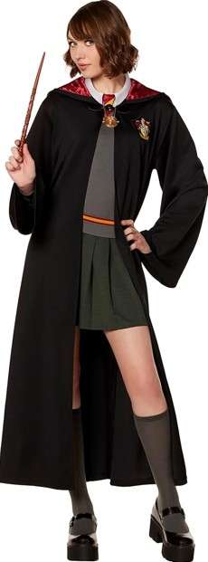 Spirit Halloween Harry Potter Adult Hermione Granger Robe Costume | Officially Licensed | Hogwarts Uniform