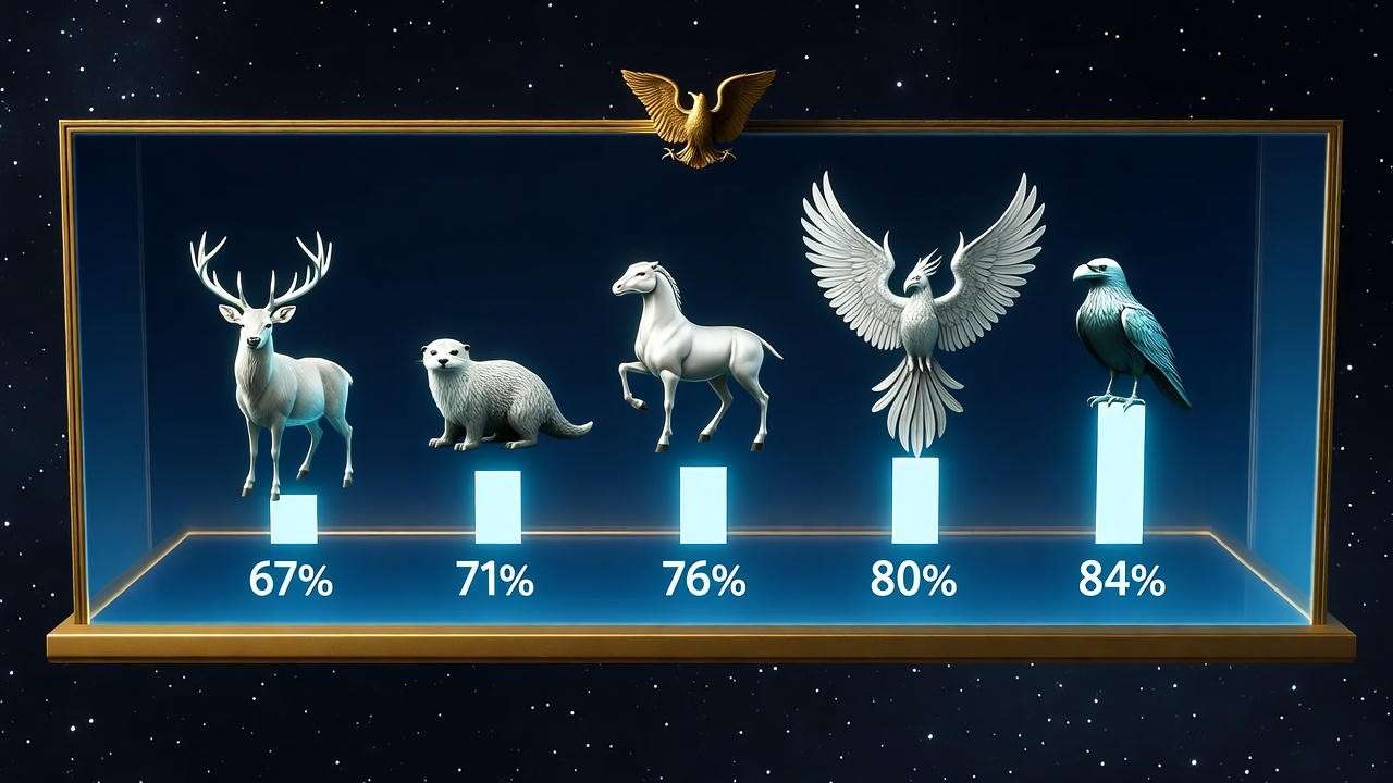raven patronus rarity comparison with stag otter thestral phoenix