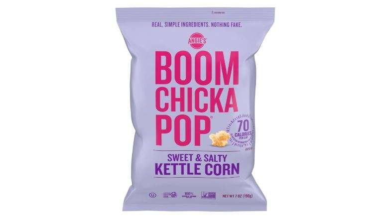 Angie's Boomchickapop, Sweet And Salty Kettle Corn Popcorn, 7 Oz
