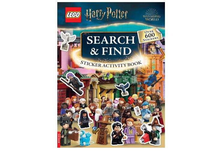 LEGO® Harry Potter™: Search & Find Sticker Activity Book (with over 600 stickers) (LEGO® Search and Find)
