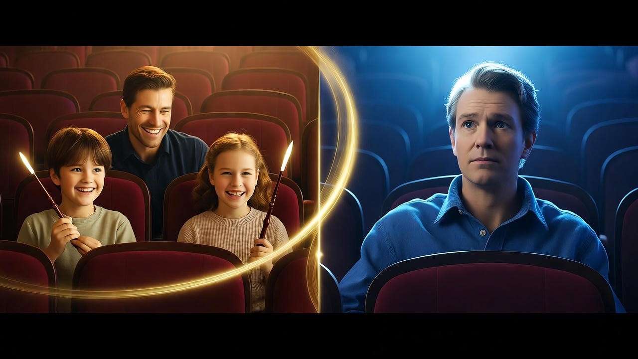 Family and solo audience reactions at Harry Potter and the Cursed Child Chicago for different fandom levels