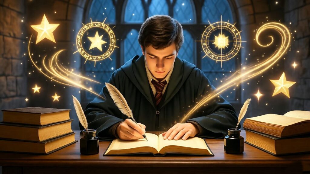 Harry Potter Book Writing