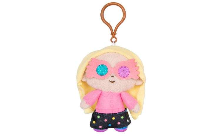 Harry Potter Luna Lovegood Plush Clip On Sensory Toy for Toddlers 1-3, Halloween Baby & Learning Toys for Kids, Soft Plushie Baby Halloween
