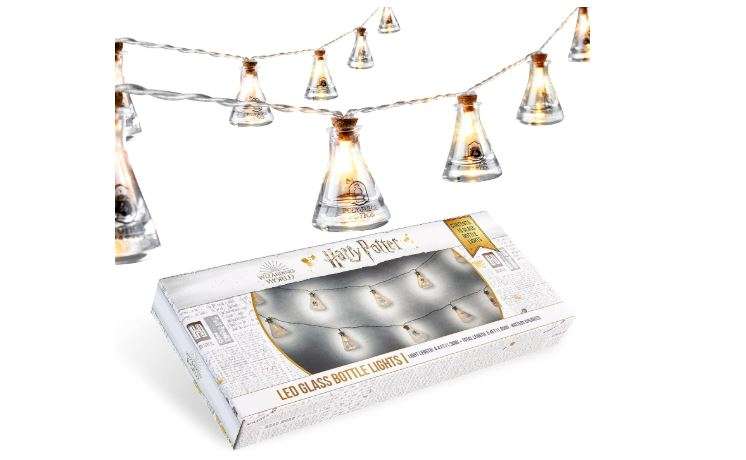 Harry Potter Fairy Lights Potion Bottle Hanging String Lights 10 LED 5ft for Bedroom Dorm Living Room Indoor Decor Gifts for Kids Adults
