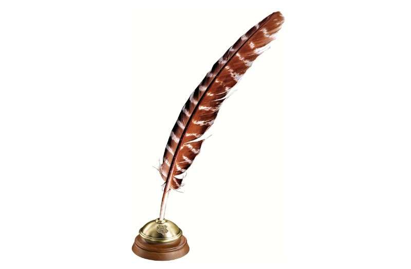 The Noble Collection Harry Potter Hogwart's Writing Quill with Stand