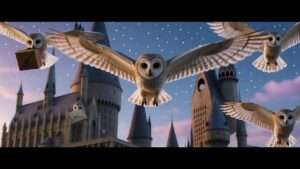 Letter Carrier at Hogwarts