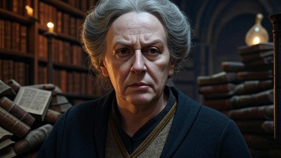 harry potter librarian pince