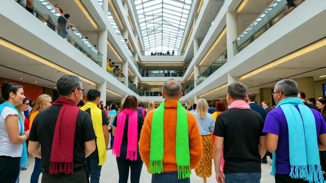 Harry Potter fan meetup at Cambridge side Galleria with trivia and costumes