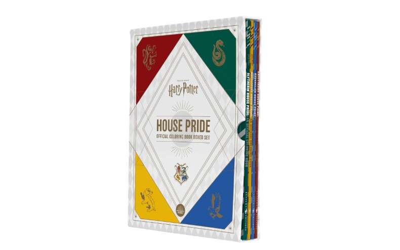 Harry Potter House Pride: Official Coloring Book Boxed Set 