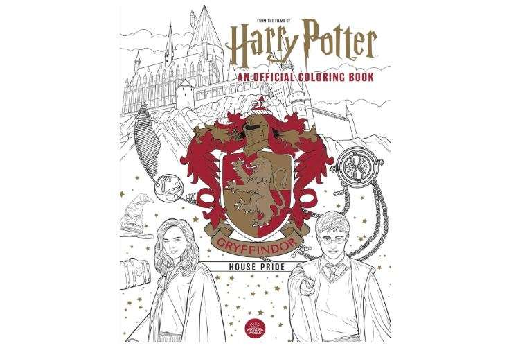 Harry Potter: Gryffindor House Pride: The Official Coloring Book: (Gifts Books for Harry Potter Fans, Adult Coloring Books)
