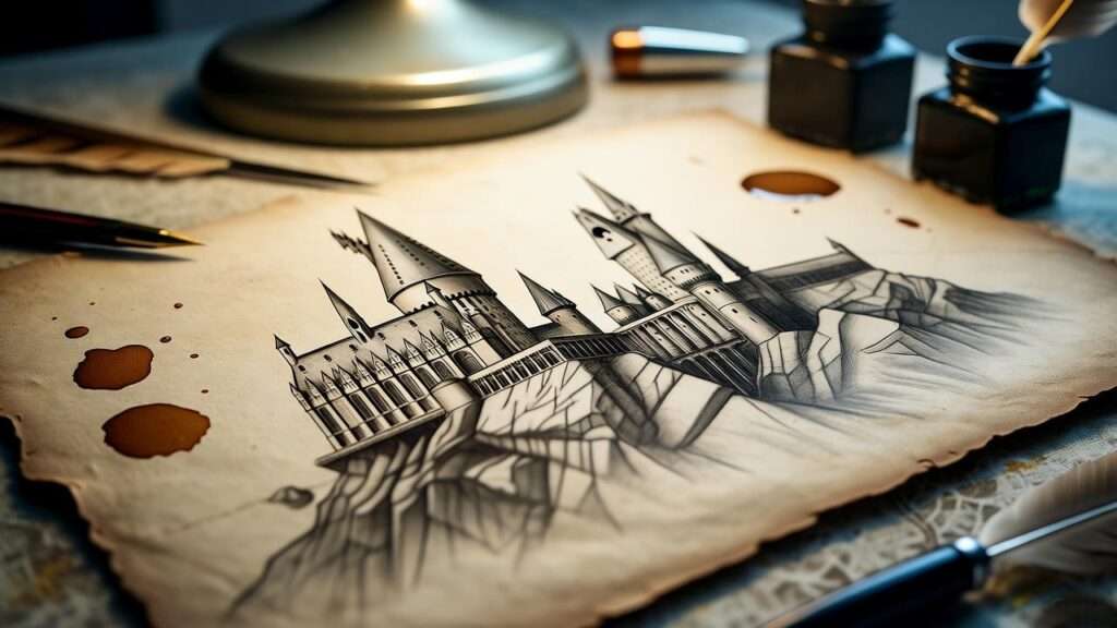 Hogwarts Castle Blueprints: Hogwarts Castle Blueprints Guide
