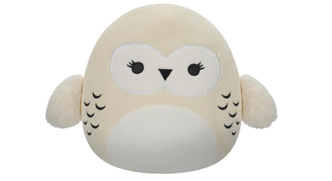  Squishmallows Original Harry Potter 10-Inch Hedwig Plush - Medium-Sized Ultrasoft Official Jazwares Plush