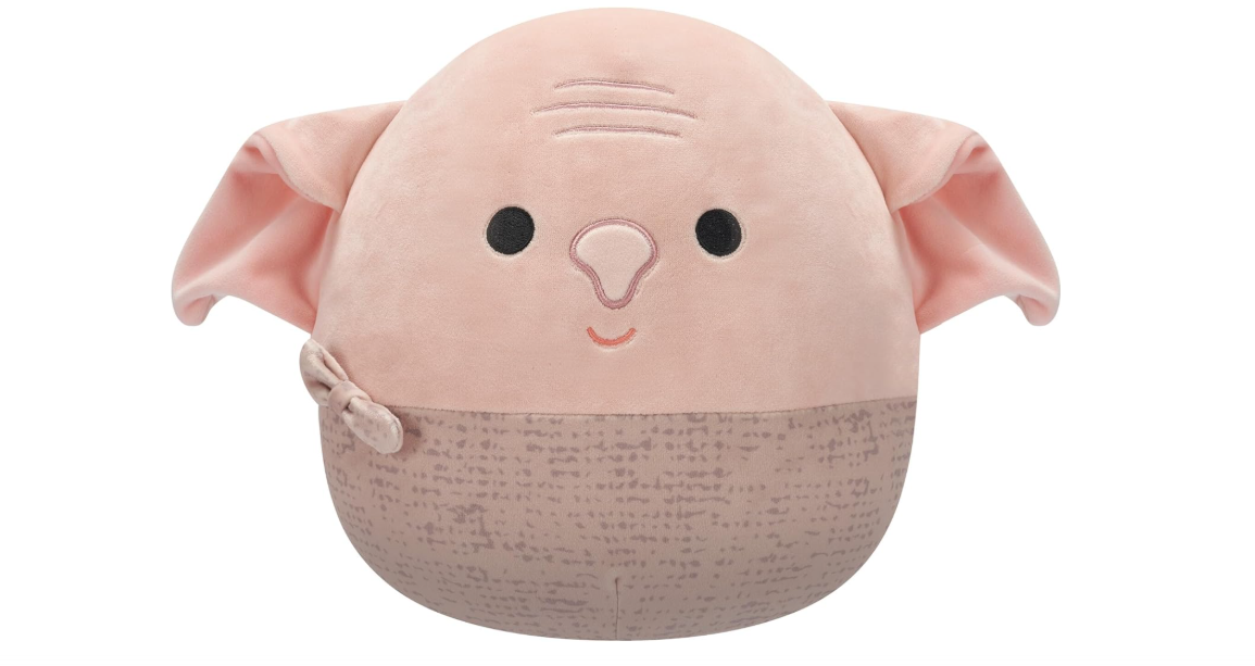  Squishmallows Original “Harry Potter” 10-Inch Dobby Plush - Ultrasoft Official Jazwares Plush (Medium-Sized)