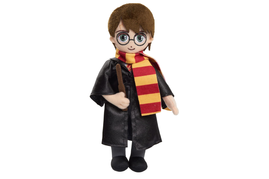 Harry Potter™ 8-Inch Spell Casting Wizards Harry Potter™ Small Plushie with Sound Effects, Kids Toys for Ages 3 Up by Just Play