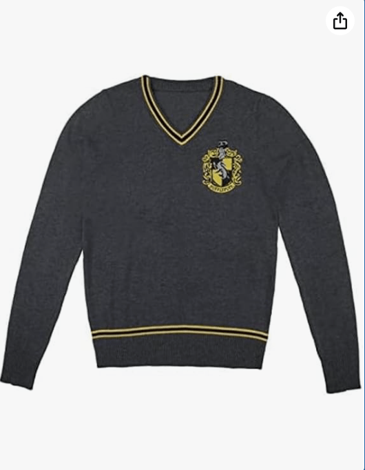 Cinereplicas Harry Potter - Hogwarts Sweater Gryffindor/Slytherin/Ravenclaw/Hufflepuff - XS/S/M/L/XL - Official License