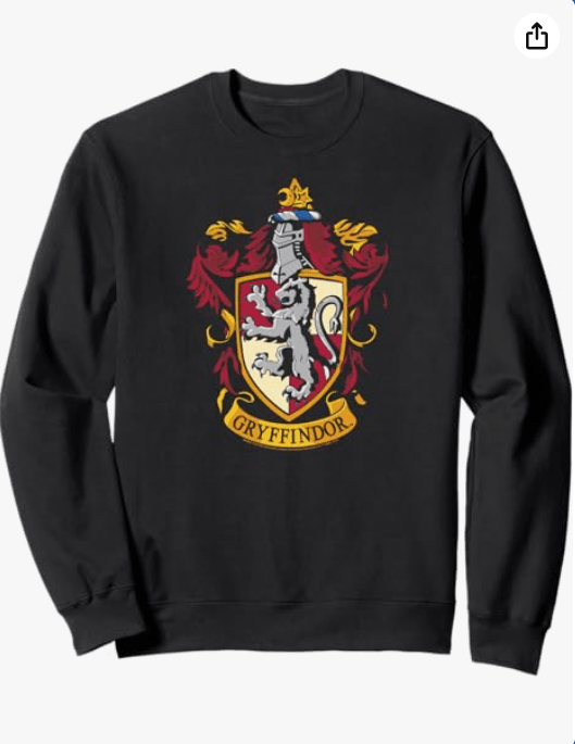 Harry Potter Gryffindor House Crest Sweatshirt