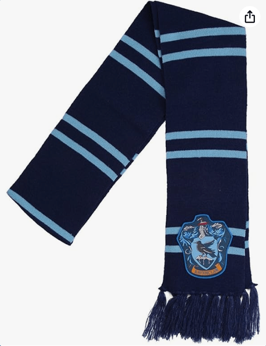 Harry Potter Ravenclaw House Knit Winter Scarf