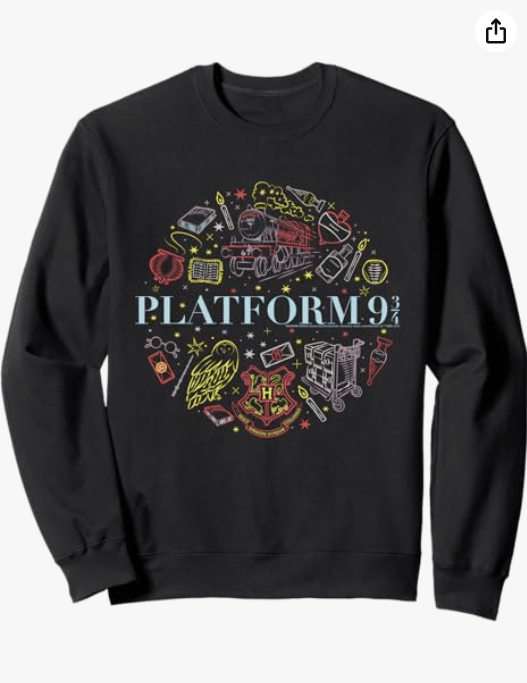 Harry Potter Platform 9 3/4 Sweatshirt