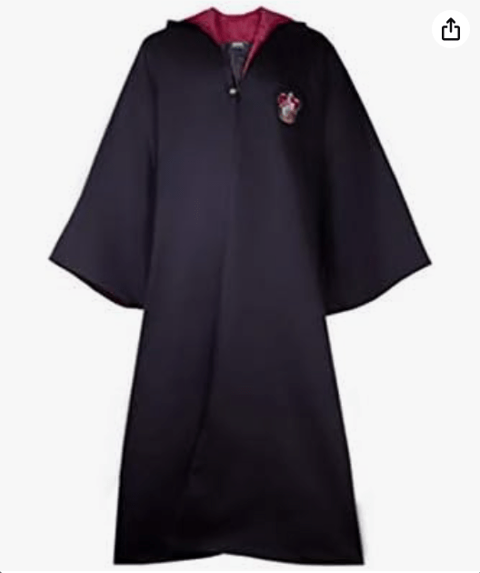 Cinereplicas Harry Potter - Hogwarts Robe - XS(Kids)/S/M/L/XL - Official License