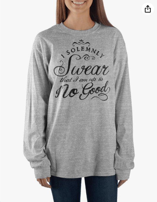 Harry Potter Long Sleeve Unisex Tee-Small