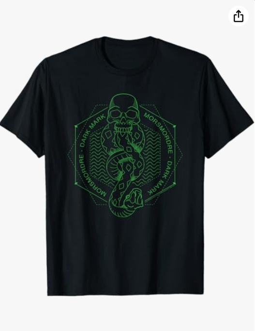 Popfunk Harry Potter Morsmordre Dark Mark T-Shirt