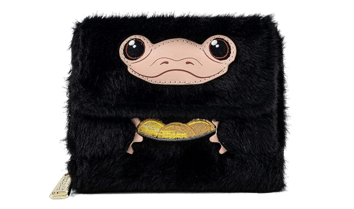 Loungefly Fantastic Beasts Niffler Plush Zip Around Wallet
