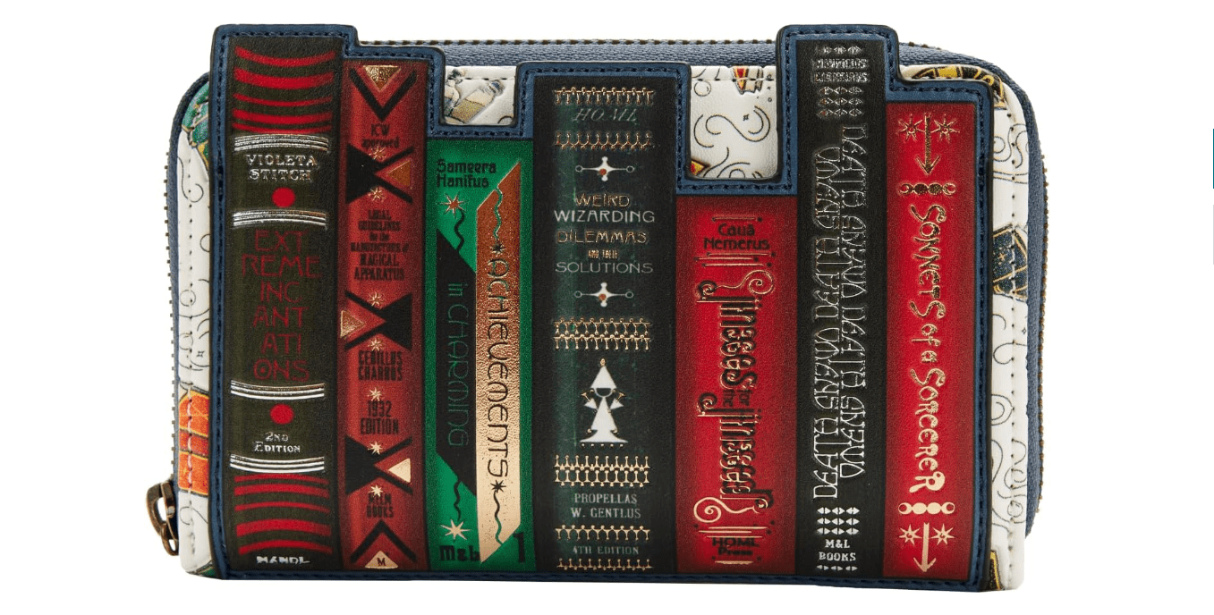 Loungefly Fantastic Beasts Magical Books Zip Around Wallet
