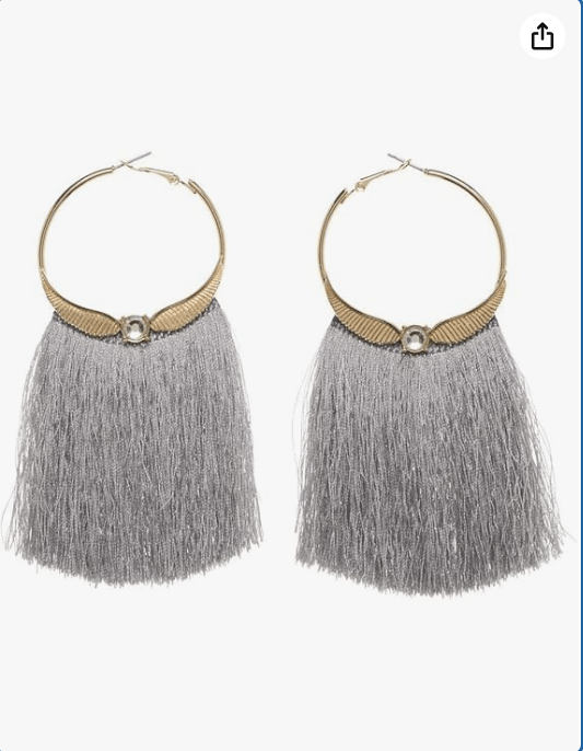 Bioworld Harry Potter Snitch Large Hoop Earrings