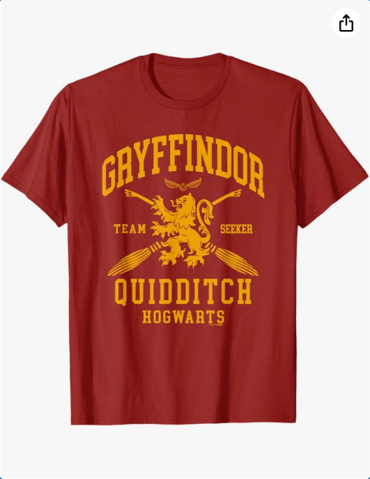 Harry Potter Gryffindor Quidditch Arch T-Shirt
