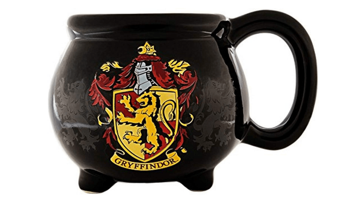 Silver Buffalo Harry Potter House Gryffindor Crest Cauldron 3D Sculpted Ceramic Mug, 20 Ounces, 1 Count (Pack of 1) 
